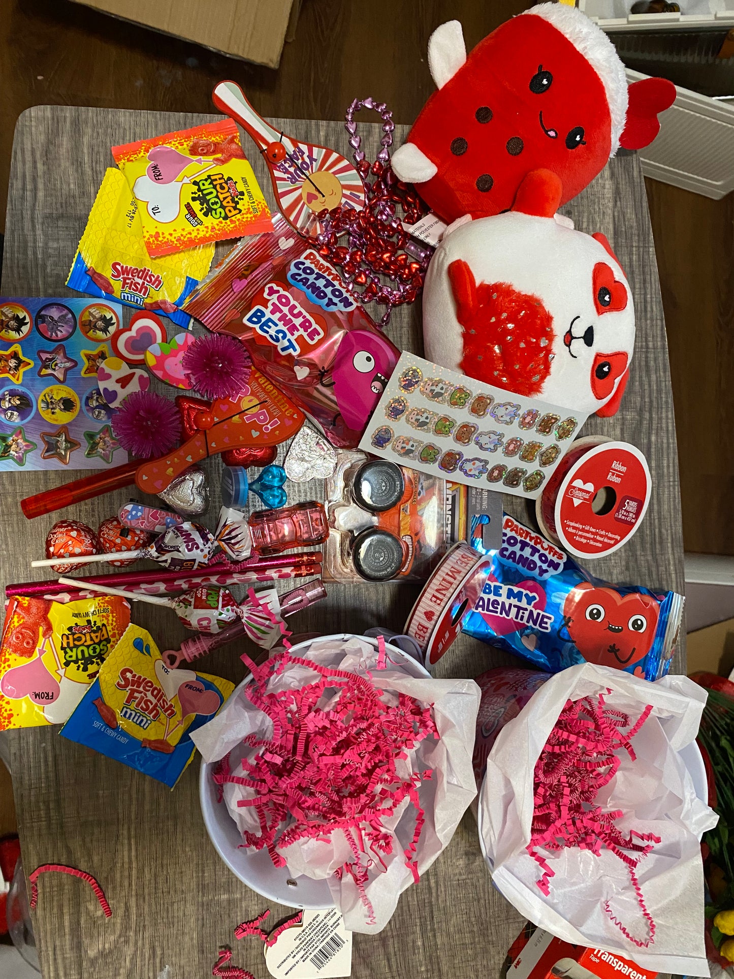 Boy's Valentine Gift Baskets