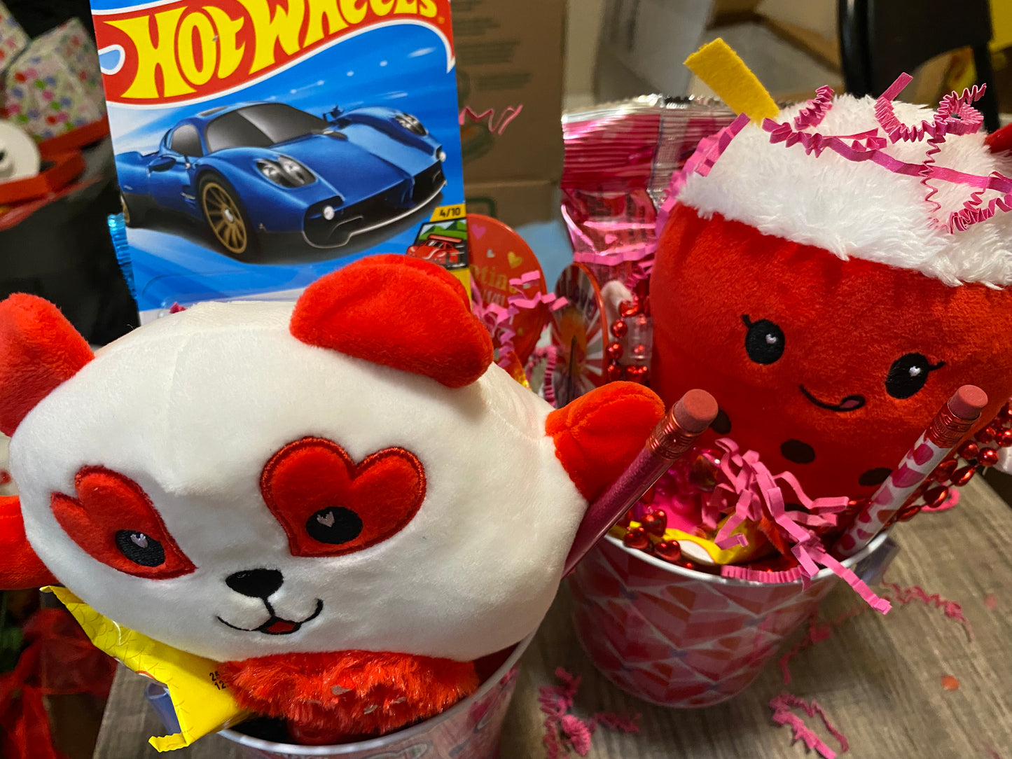 Boy's Valentine Gift Baskets